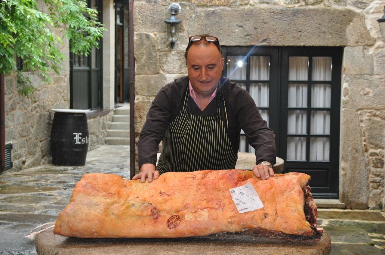 ホテル Asador De Roxos Casa Albardonedo サンティアゴ・デ・コンポステーラ エクステリア 写真